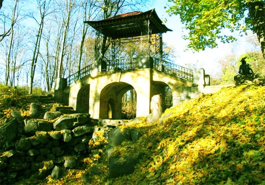 Парк Александрия. Мостик