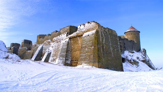 Аккерманская крепость зимой