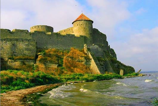 Аккерманская крепость у берега Днестра