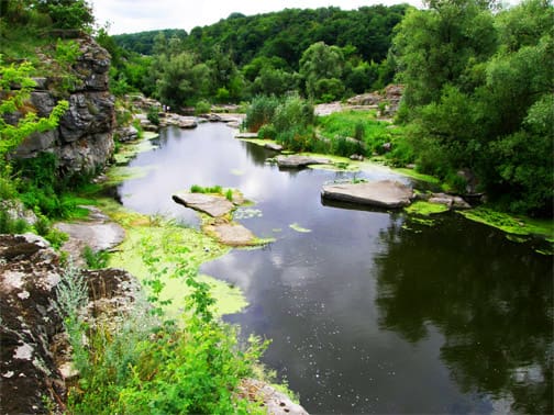 Маленький фьорд в сердце Украины - Букский каньон